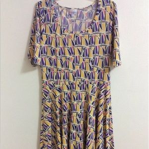 LuLaRoe Nicole Dress XL NWOT